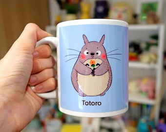Totoro Mug: Studio Ghibli Ceramic Coffee Cup - 11oz