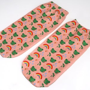 Cute frog socks, frog gifts, cute socks, funky socks, sock gifts,