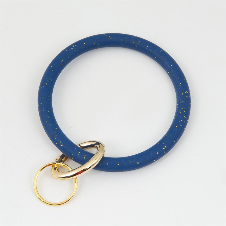 Keychain Bracelet Bangle Keychain Bracelet Key Fob Etsy