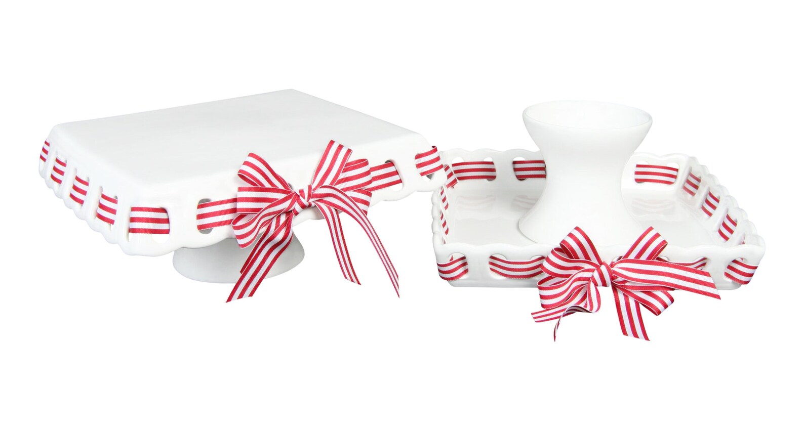 ribbon cake stands