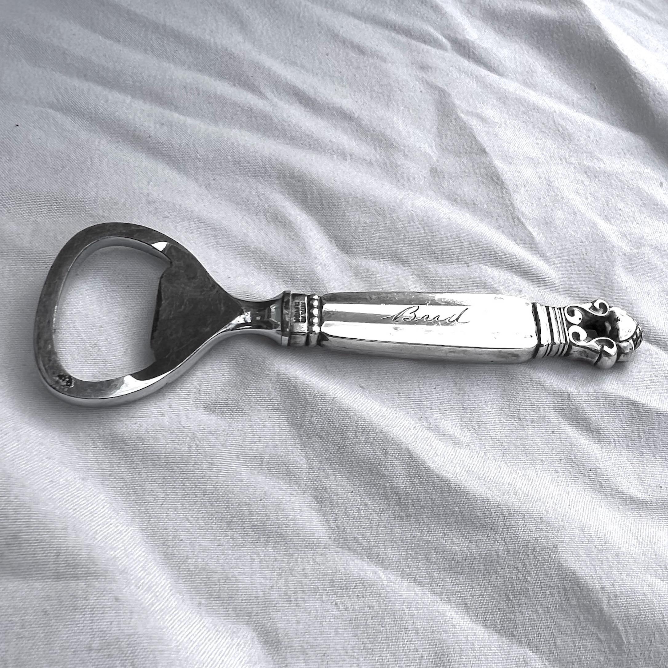 Bar Set Sterling Silver Pedro Duran Box Corkscrews And Bottle Opener | El Coleccionista Ecléctico