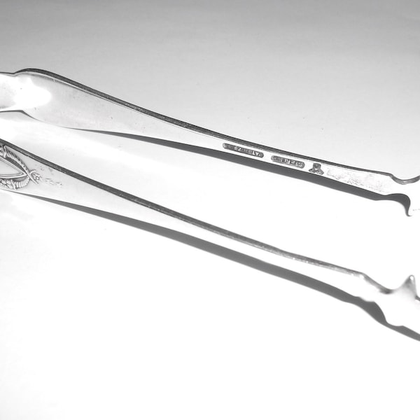 Sterling Sugar Tongs Etsy