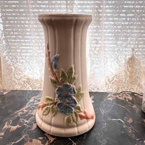Pre 1940 Art Deco 14&quot; Jardiniere Base Robinson Ransbottom Roseville RRP CO Art Pottery Pre War Ceramic Vase Stoneware Decorative Vintage