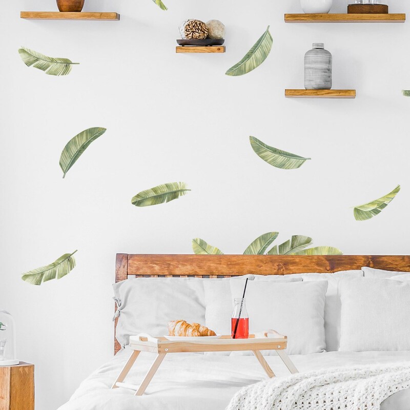 palm-leaf-wall-decals-etsy