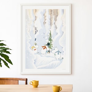 Christmas in the Moomin Valley Poster