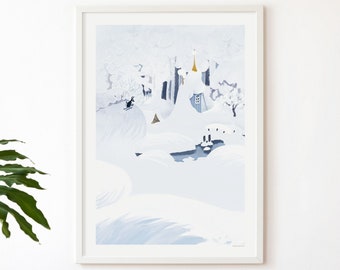 Winter in the Moomin Valley poster