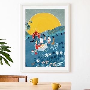 Poster Festa nella Valle dei Moomin