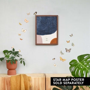 Warm beige Butterfly wall decals, eco friendly wall stickers image 3
