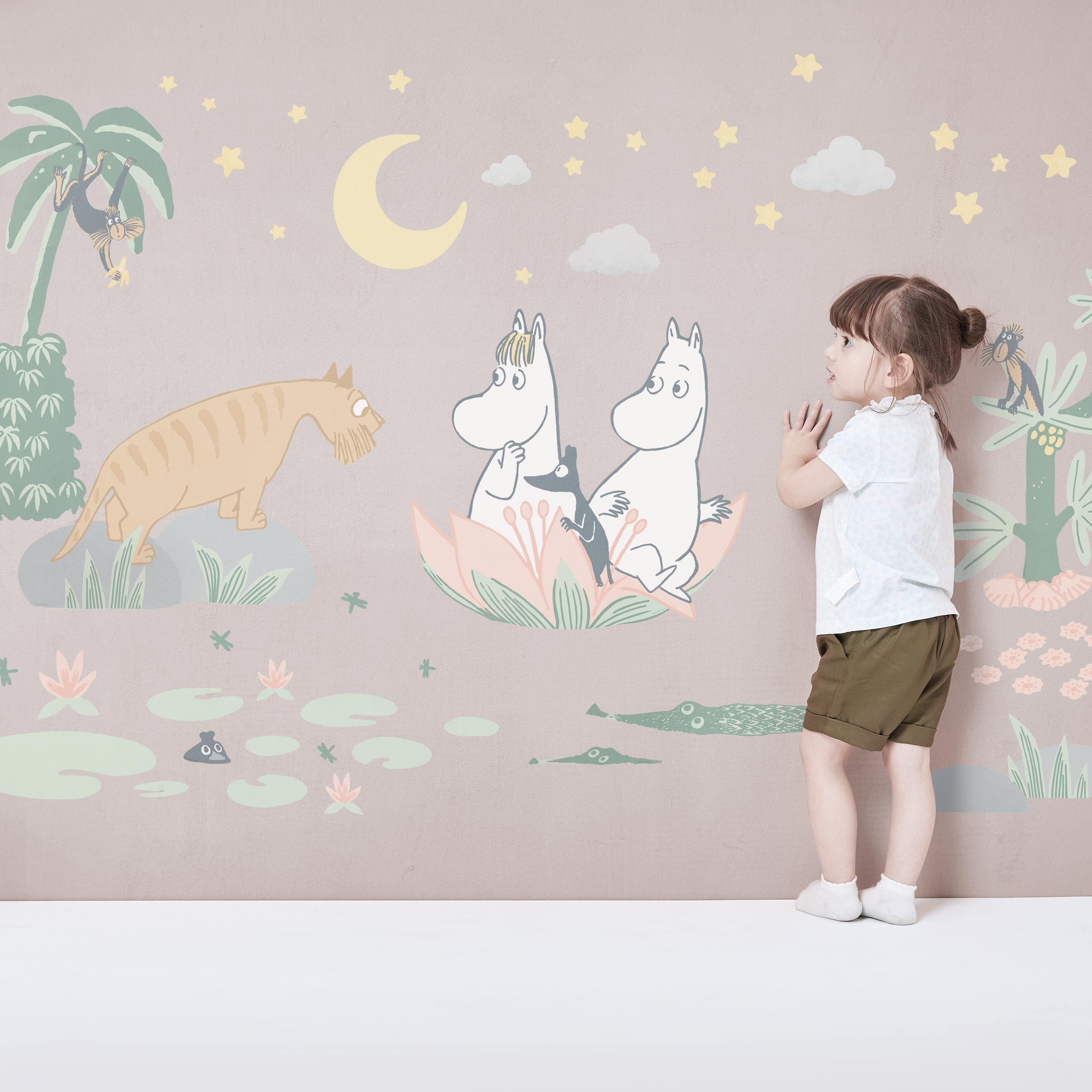 Moomin Jungle Adventure Wall Decals Moomin Wall - Etsy