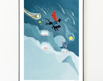 The Magician, Moomin Poster