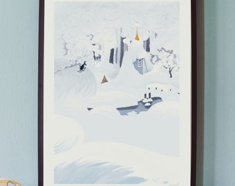 Winter in the Moomin Valley poster