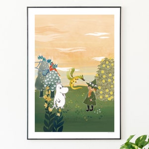 Moomin and the little Dragon Poster