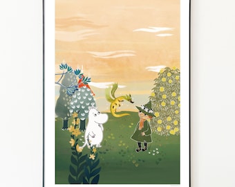 Moomin and the little Dragon Poster