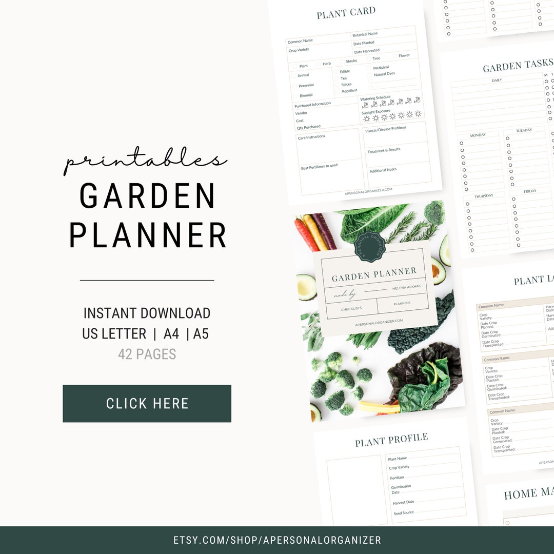 Ultimate Garden Planner | Printable Planting Calendar | Cultivate Your ...