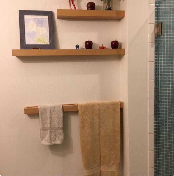 Bathroom Towel Rack Etsy