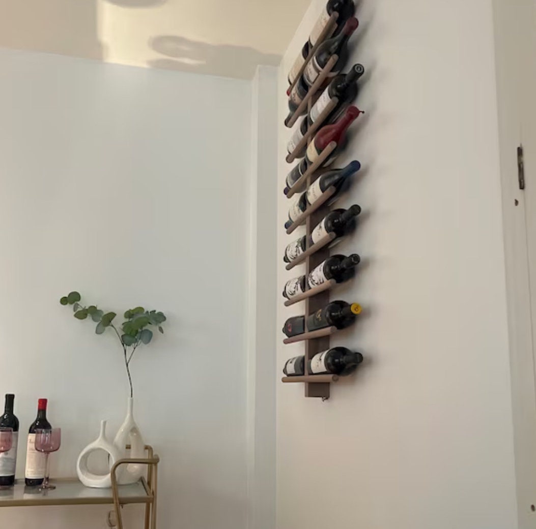 The 9 Best Wall-Mounted Wine Racks That Look Like Wall Art, Starting at $20