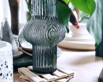 Rustic Pallet Coasters - Handmade Pine Wood Drink Coaster Set