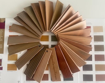 Stain Samples Set for exterior