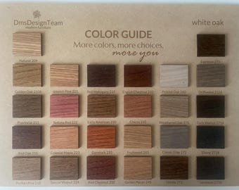 Wood Sample Board