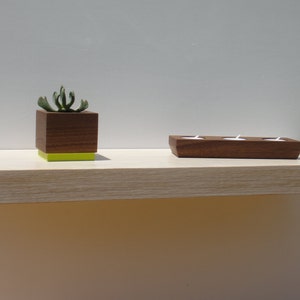 Floating shelves - Modern Shelves - Wall Shelf - Book Shelf - Wood Shelf - set of 2