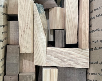 Box of Scrap Wood - Various Wood Species