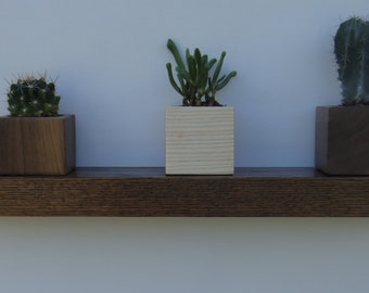 Floating shelves - Set of 4 - Free Shipping - Modern Shelves - Wall Shelf - Book Shelf - Wood Shelf