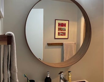 Bathroom Towel and Toilet Paper Holder - Walnut - Bathroom Fixture set