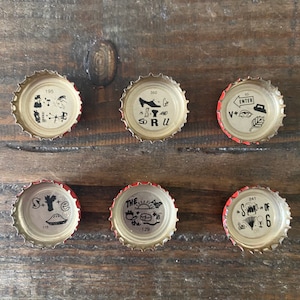 Lone Star Beer Magnets