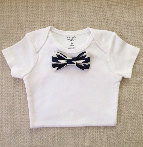 18 Months Interchangeable Bow Tie Onesie Short Sleeve