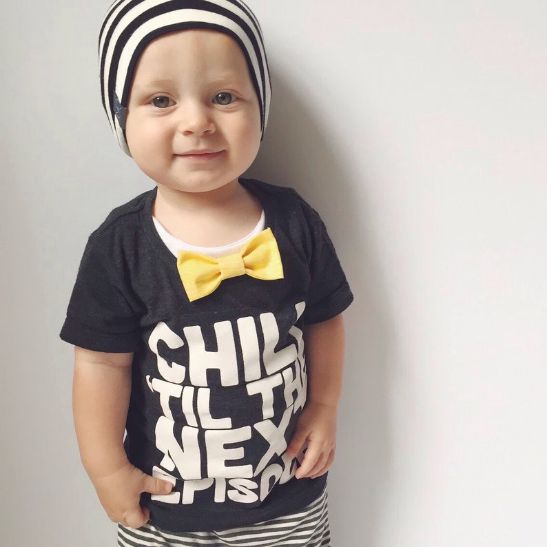 1 Bowtie ONLY 1 Bodysuit Perfect Spring Outfit Bright Yellow Crosshatch Baby Bow Tie BodySuit w Snap-On Bowtie Newborn to 24 Months.