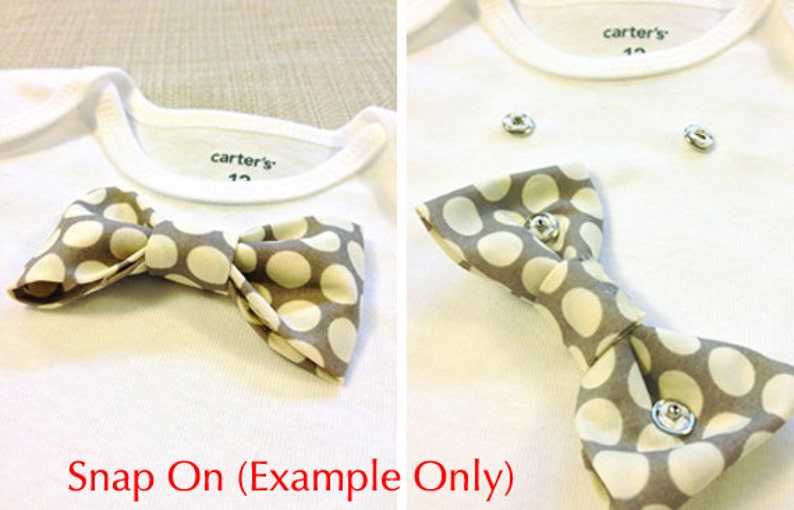 1 Bowtie ONLY 1 Bodysuit Perfect Spring Outfit Bright Yellow Crosshatch Baby Bow Tie BodySuit w Snap-On Bowtie Newborn to 24 Months.