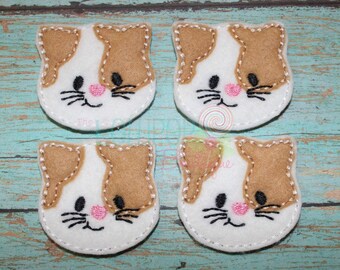 Calico Cat Felties, Badge Reel Covers, Planner Clips, Coffee Cozies