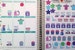 Cleaning Stickers, purple, blue , Fits all common Planners, Kiss Cut, Organizing Stickers 