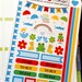 Spring Set, April Showers, Rain, Stickers, Fits All Common Planners ...