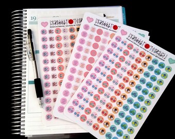 330 Triathlon Stickers, Bike, Run, Swim, Training Tracker, Sport, Planner Stickers, Fits all common Planners, Kiss Cut, Organizing Stickers