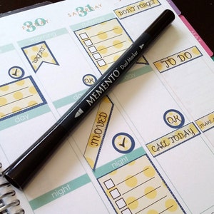 64, Planner Stickers, Calender Stickers, Fits all common Planners, Kiss Cut, Organizing Stickers