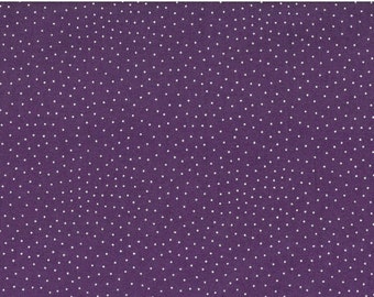 18.90 EUR/Meter Westfalenstoffe Lilac small white dots Capri cotton woven fabric