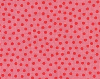 18.90 EUR/Meter Westfalenstoffe Junge Linie pink small dots woven cotton