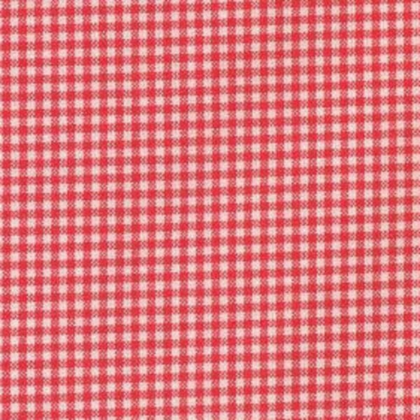 21,90 EUR/m Westfalenstoffe Vichykaro 2mm, rot-weiß Landhaus Webware Baumwolle