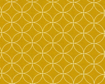 18,90 EUR/meter Westfalenstoffe Copenhagen mustard yellow-white, woven cotton