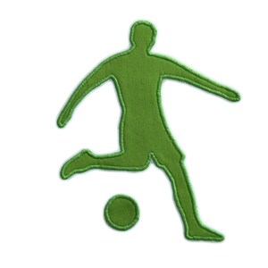 7.50 EUR/pièce patch footballeur, appliqué football patch patch cartable image 3