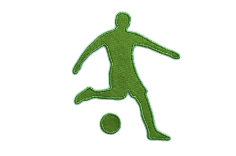 7.50 EUR/pièce patch footballeur, appliqué football patch patch cartable image 3