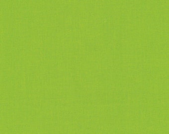 15,90 EUR/m Westfalenstoffe grün uni Junge Linie 0,5m, Webware Baumwolle