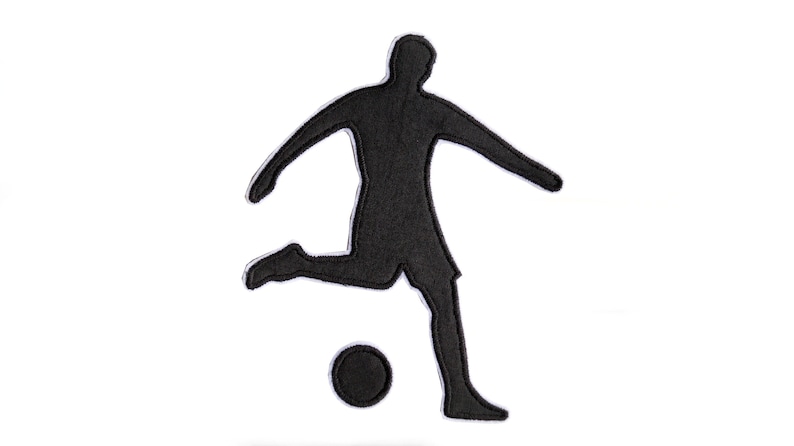 7.50 EUR/pièce patch footballeur, appliqué football patch patch cartable image 2