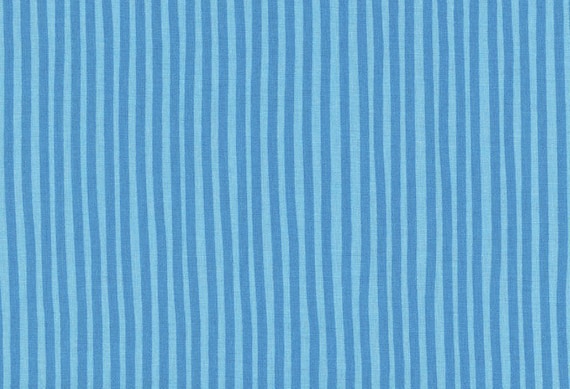 Raya de tela azul de algodón Westfalen en tela de la raya blanca tejida