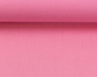 6,90 EUR/mètre coton uni rose, chiné de Swafing 0,5 m de tissu tissé