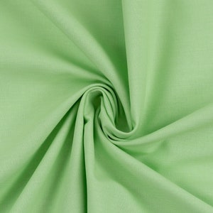 6,90 EUR/mètre coton vert lime 260, chiné de Swafing Webware uni image 2
