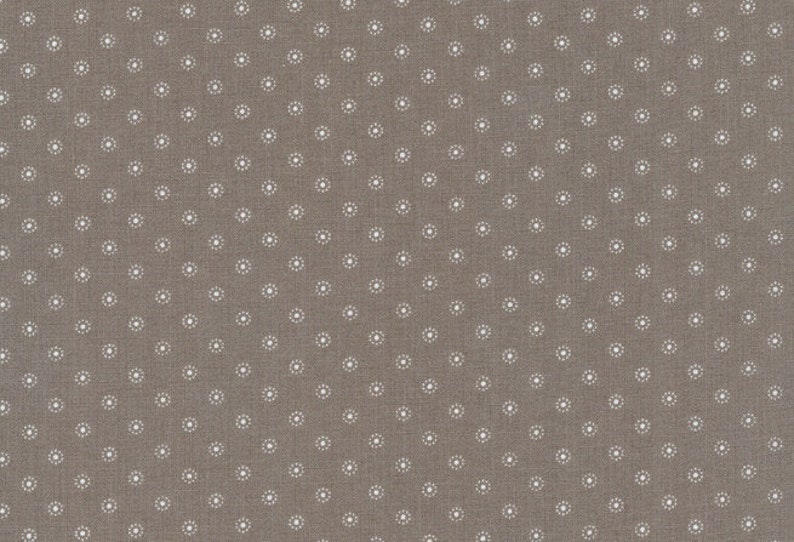 18,90 EUR/m Westfalenstoffe Rosenborg 010506271 Blümchen taupe, 0,5m Webware Baumwolle Bild 1