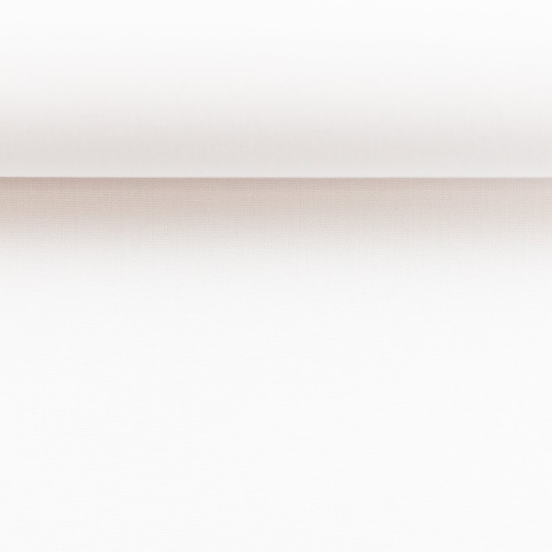 6,90 EUR/mètre coton uni blanc 011, chiné de Swafing Webware image 1