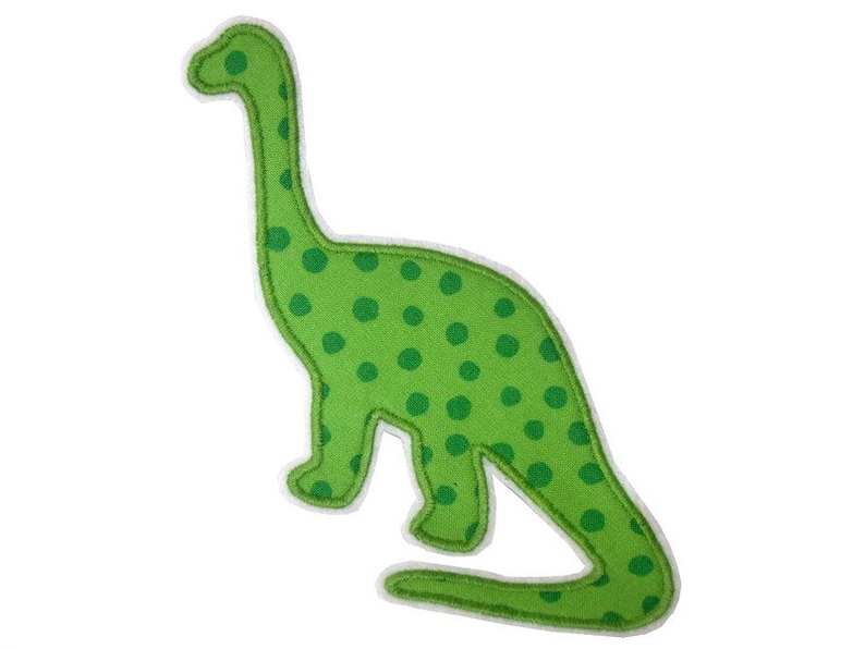 Patch col long Dino pour enfants, application pour patch cône scolaire pour enfants image 1